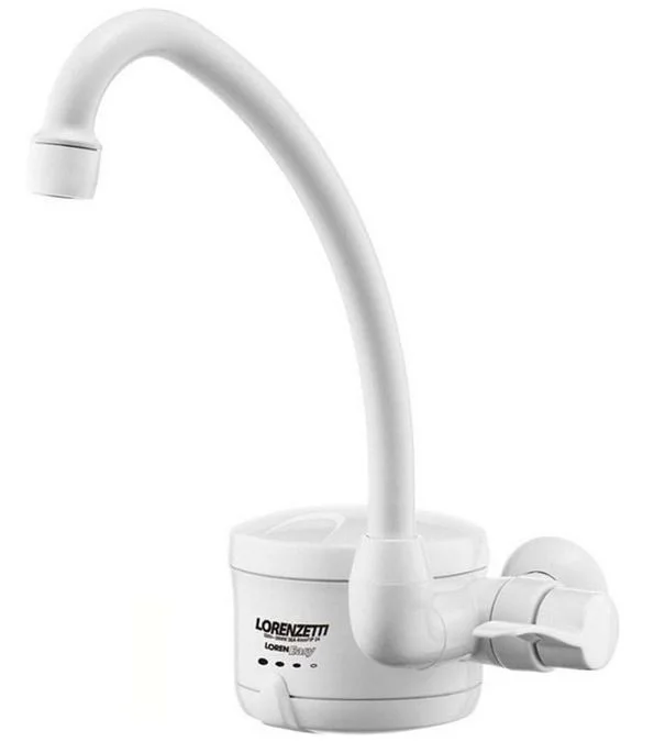 Torneira eletrica 220v 5500w loren easy br parede