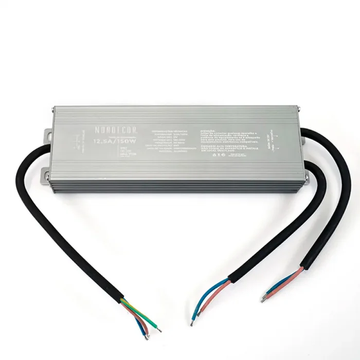 Fonte 12v biv. 12,5a 150w ip67