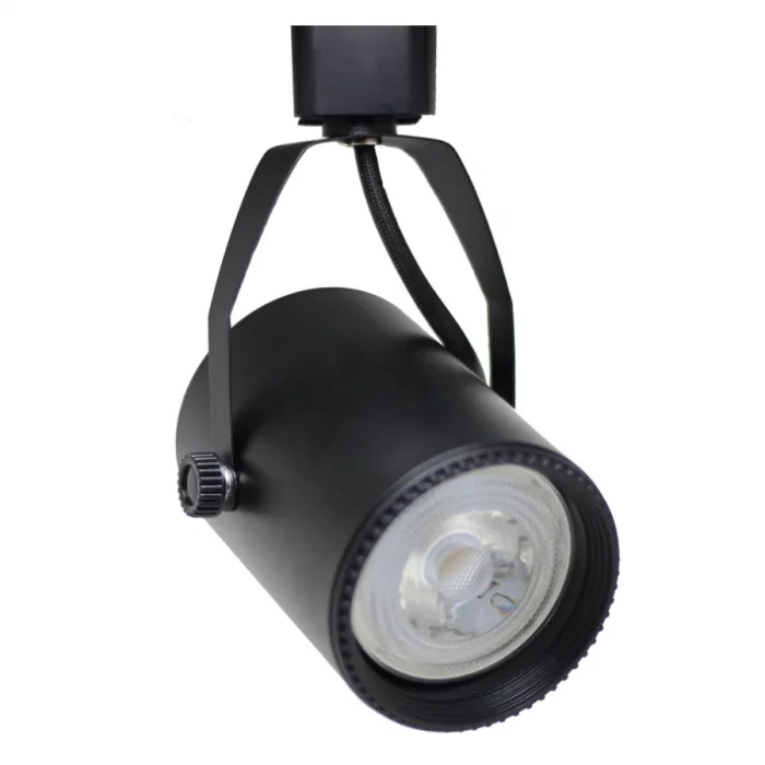 Luminaria spot p/trilho 1 lamp. par 20 pt .