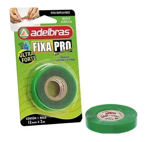 Fita dupla-face 2m 1/2 12mm forte