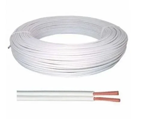 Fio paral. 2x 1,0mm 300v br c/ 100mts