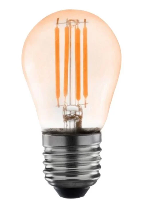 Lampada led bolinha biv 4w 2400k e27 vintage