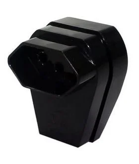 Plug femea 10a 2p+t nbr14136 pt