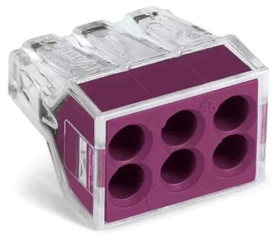 Conector p/ emenda vl 6 vias