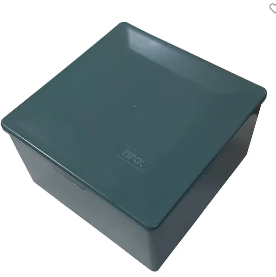 Caixa passagem pvc 15,0cm x 15,0cm cz