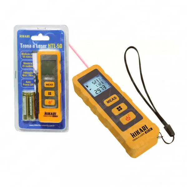 Trena 50m digital a laser