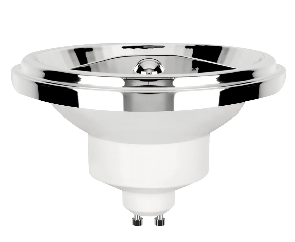 Lampada led ar111 biv 12w 2700k gu10 10º alto irc/90