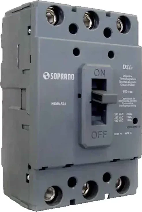 Disjuntor 3x 225a 22ka industrial