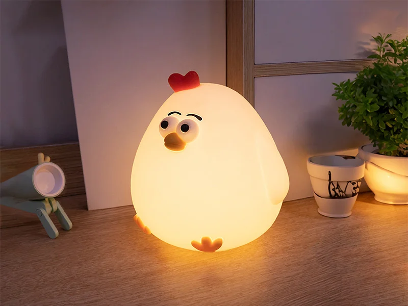 Luminaria soft led 1w 3000k recarregavel cori