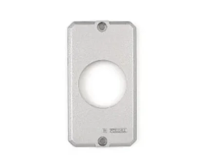 Tampa cond. al. 3/4" 1 post. red. s/pintura